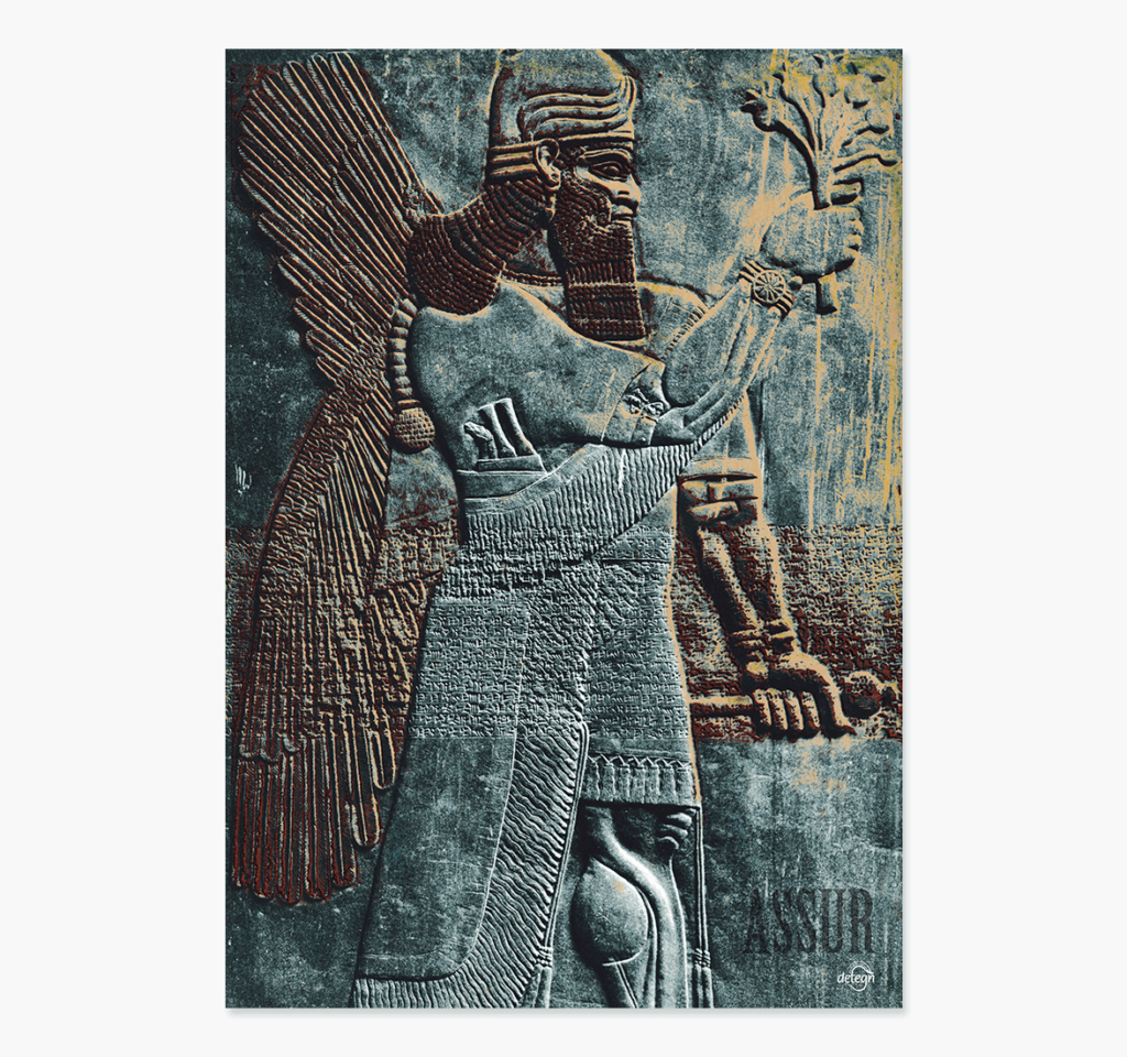 Assur - kunstplakat