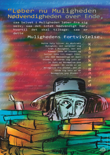 Kierkegaard-citatplakat