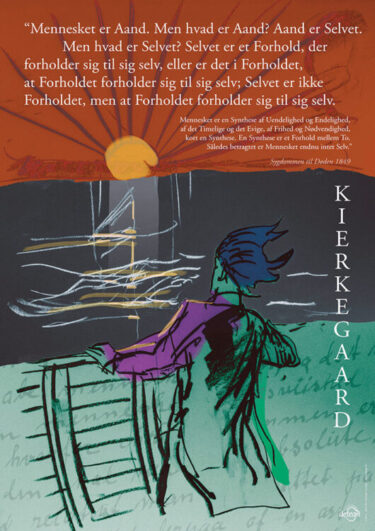 Kierkegaard-citatplakat