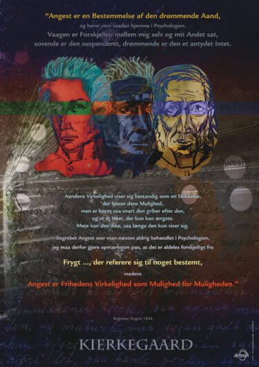Kierkegaard-citatplakat